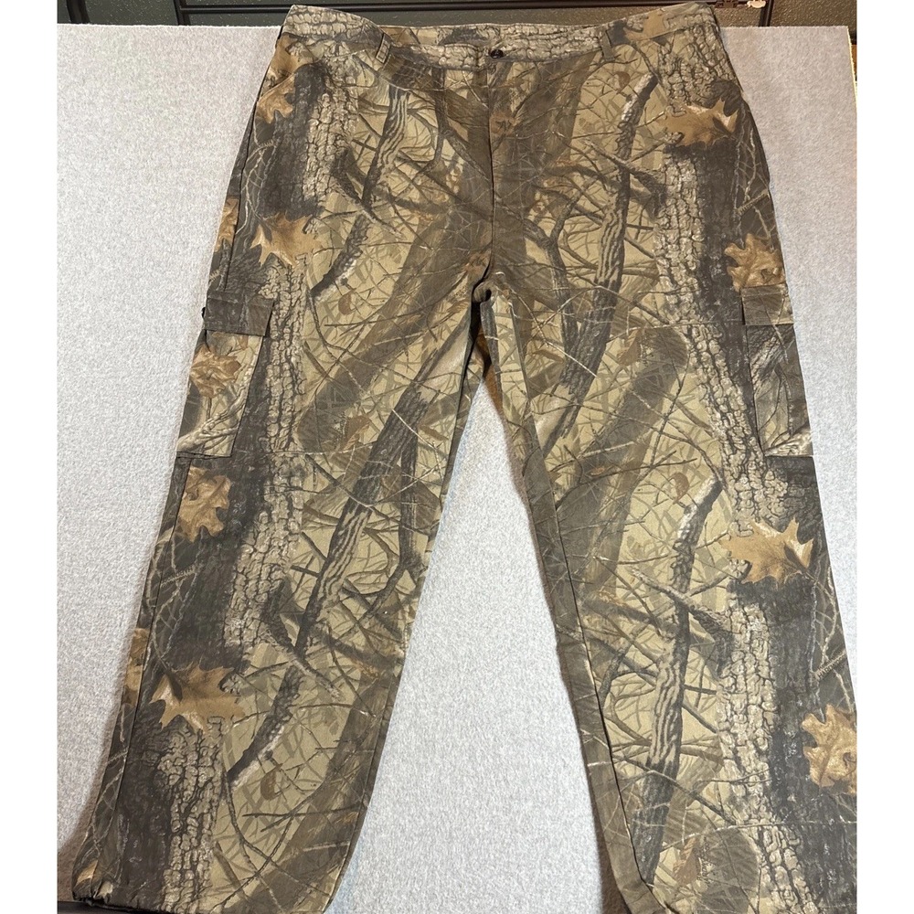 VTG Liberty Men's 3XL Camo Hunting Cargo Pants (48-50 Waist) Realtree Hardwoods
